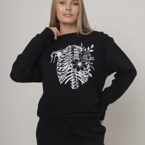 UNISEX STATEMENT PRINT SWEATER