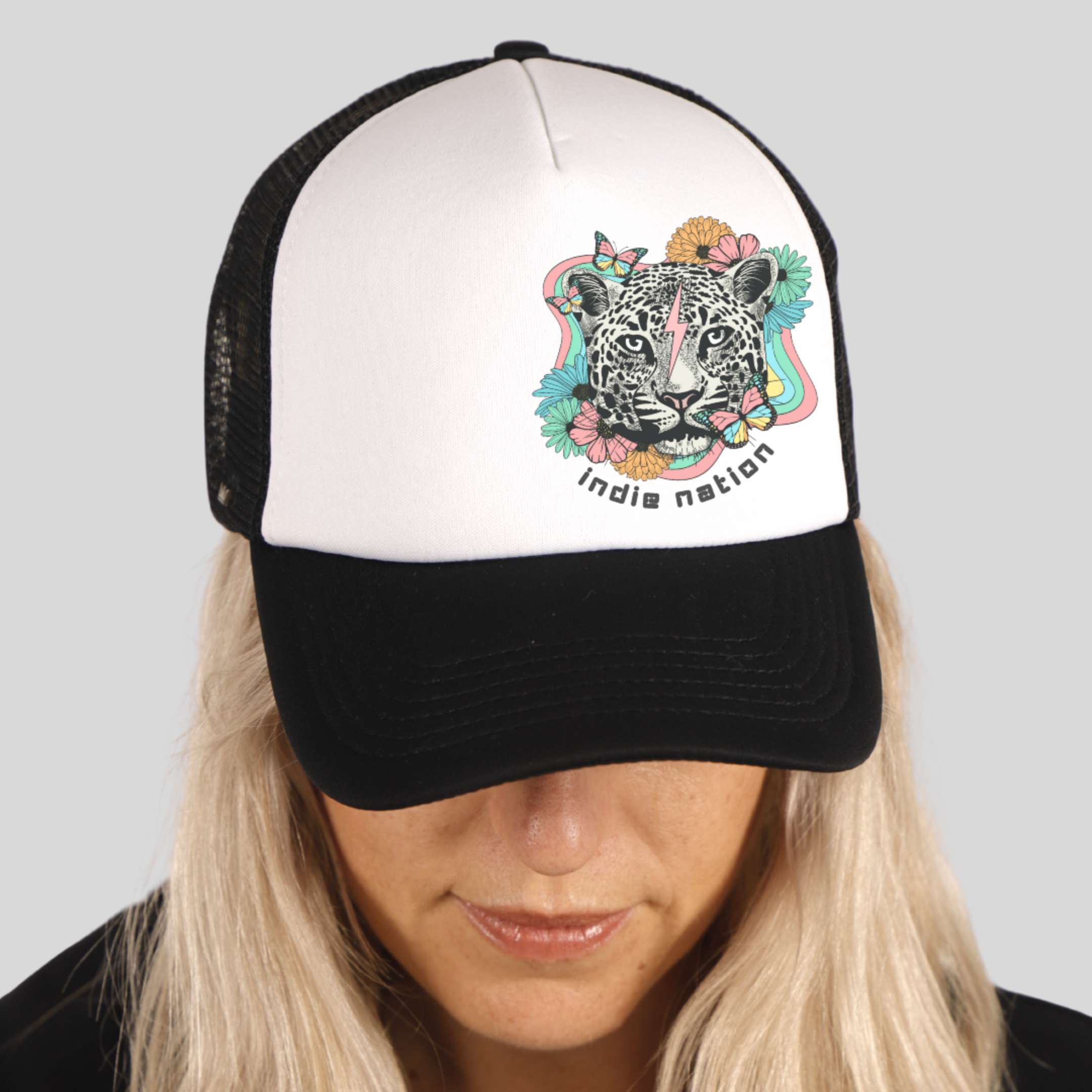 LEOPARD TRUCKER CAP