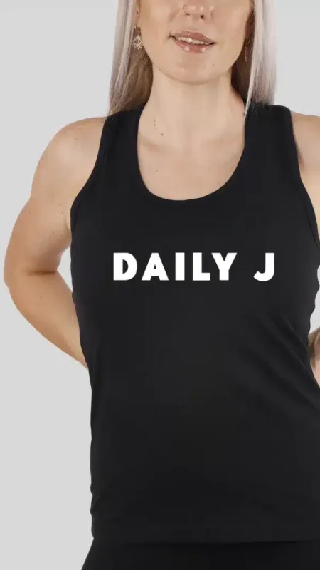 LADIES DAILY J RACERBACK VEST