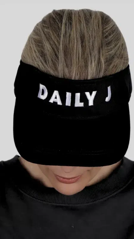 DAILY J X INDIE NATION COLLAB SUN VISOR CAP