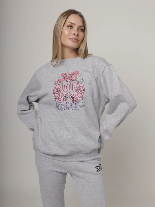 UNISEX STATEMENT PRINT SWEATER