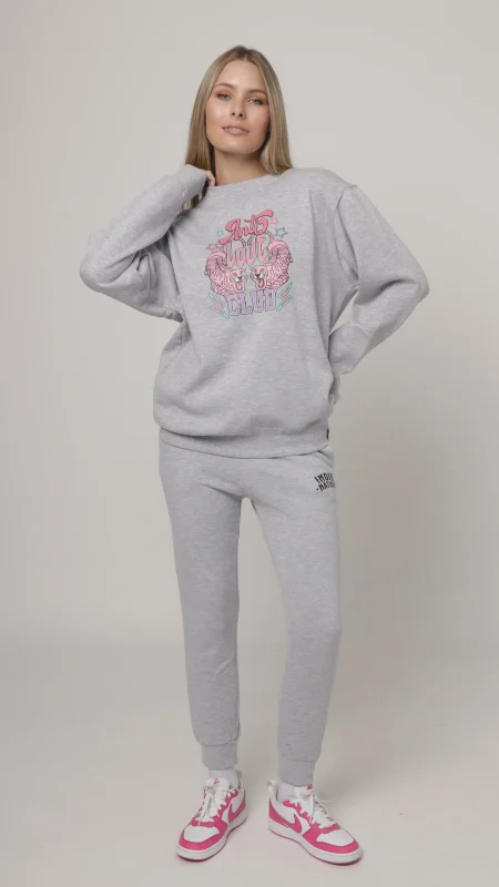 UNISEX STATEMENT PRINT SWEATER