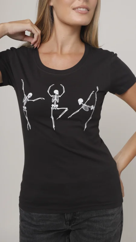 LADIES FASHION FITTED T-SHIRT