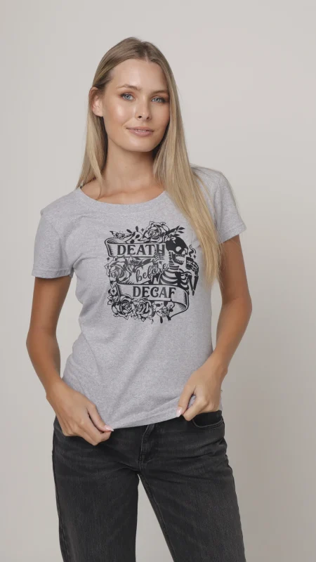 LADIES FASHION FITTED T-SHIRT