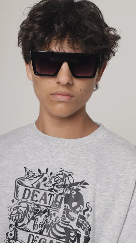 UNISEX STATEMENT PRINT SWEATER