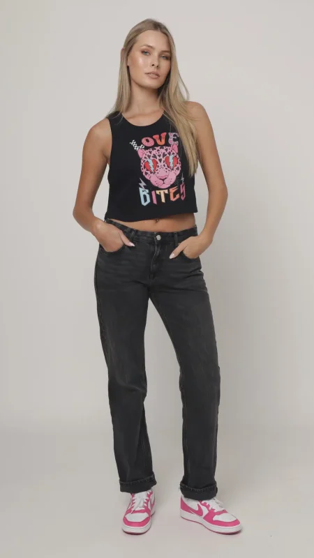 LADIES FASHION CROP VEST