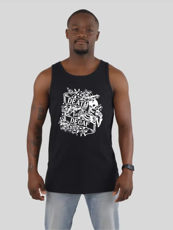 DEATH DECAF MENS VEST