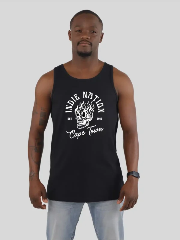 MENS SKULL VEST
