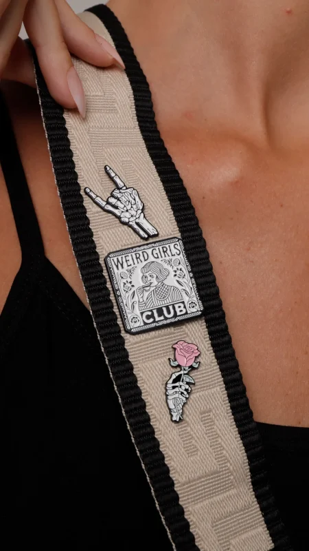 FUNNY PIN BADGE
