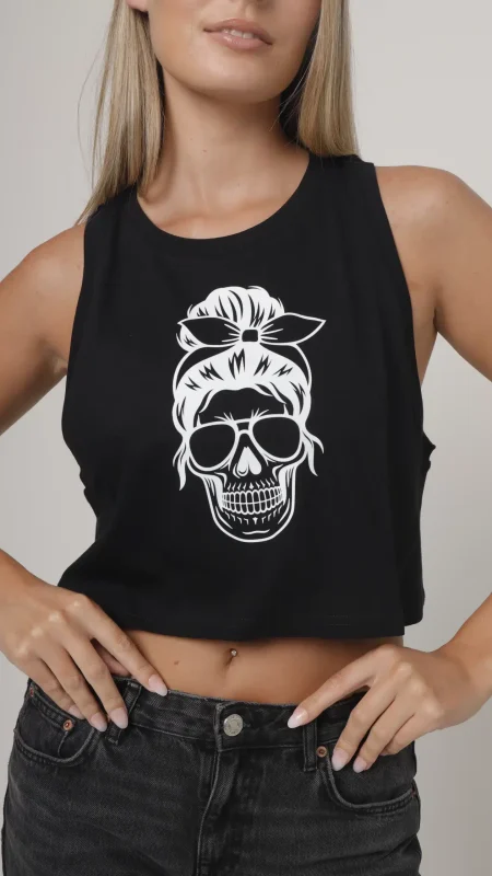 LADIES FASHION CROP VEST