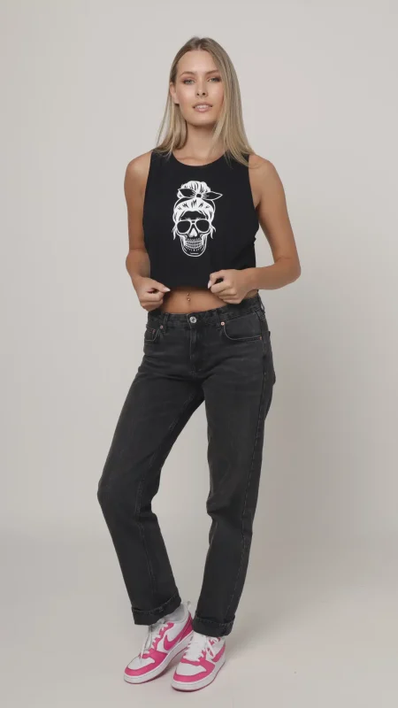 LADIES FASHION CROP VEST