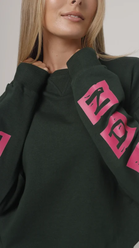 UNISEX STATEMENT PRINT SWEATER