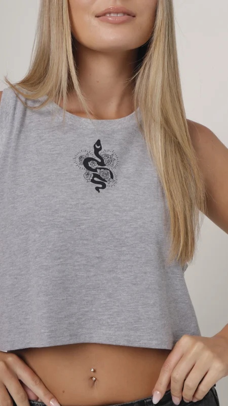 LADIES FASHION CROP VEST