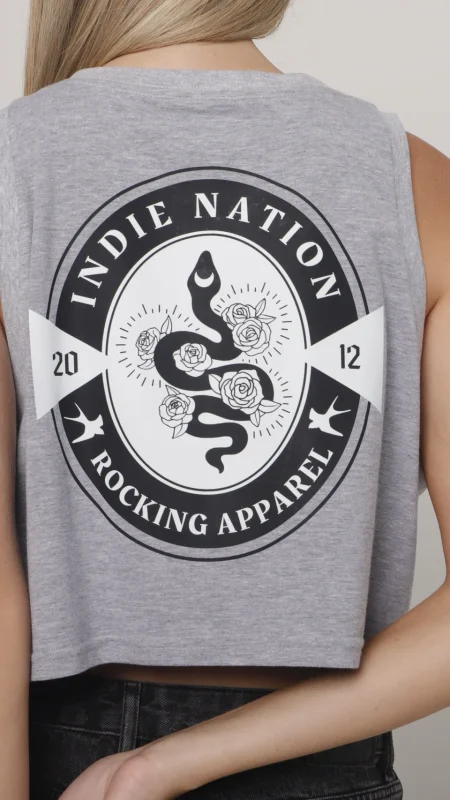 LADIES FASHION CROP VEST