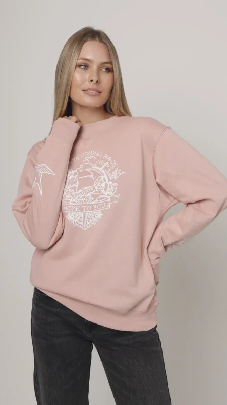 UNISEX STATEMENT PRINT SWEATER