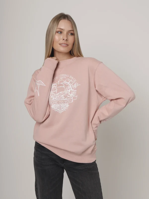 UNISEX STATEMENT PRINT SWEATER