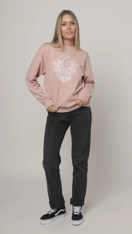 UNISEX STATEMENT PRINT SWEATER