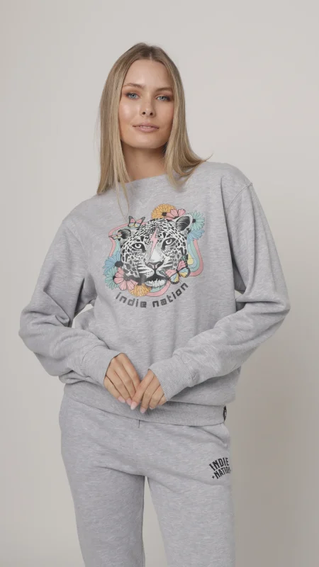 UNISEX STATEMENT PRINT SWEATER