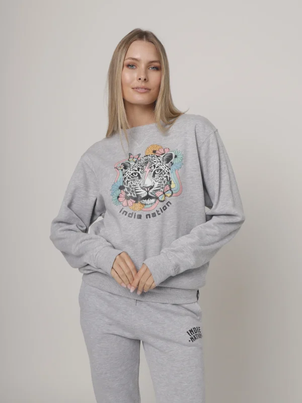 UNISEX STATEMENT PRINT SWEATER