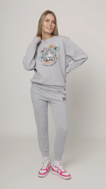 UNISEX STATEMENT PRINT SWEATER