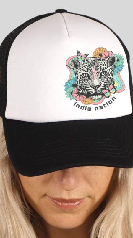 LEOPARD TRUCKER CAP