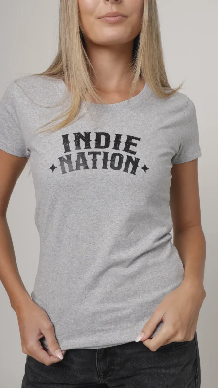 LADIES FASHION FITTED T-SHIRT