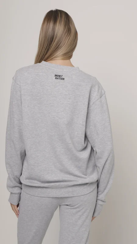 UNISEX STATEMENT PRINT SWEATER
