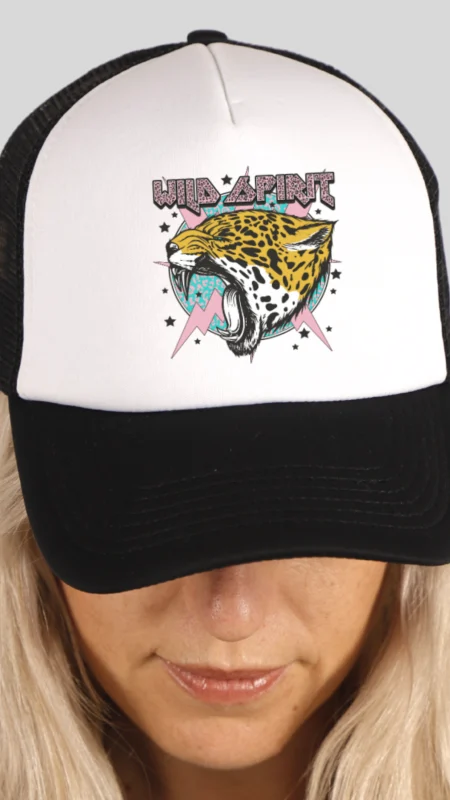 LEOPARD TRUCKER CAP