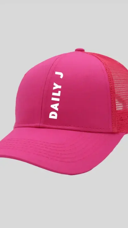 DAILY J PONY TRUCKER CAP
