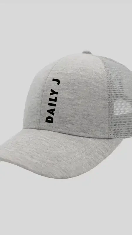 DAILY J PONY TRUCKER CAP