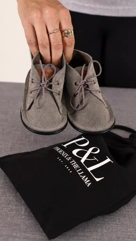 PHOENIX & THE LLAMA BABY SHOES