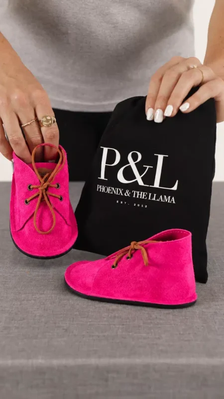 PHOENIX & THE LLAMA BABY SHOES