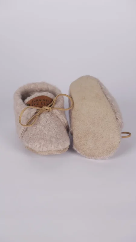 PHOENIX & THE LLAMA BABY SHOES