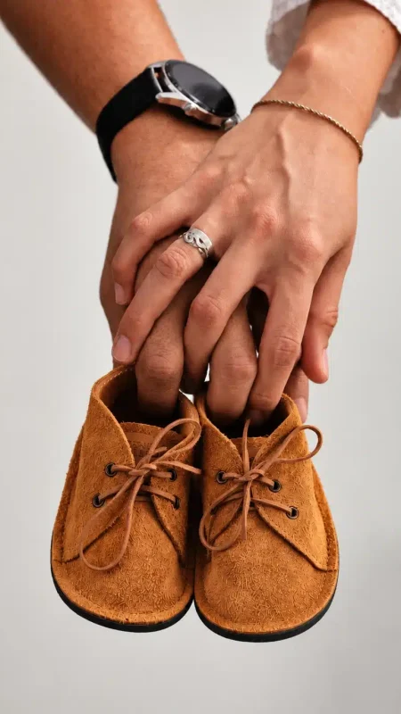 PHOENIX & THE LLAMA BABY SHOES
