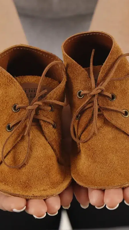 classic baby gift set TAN AND NAVY