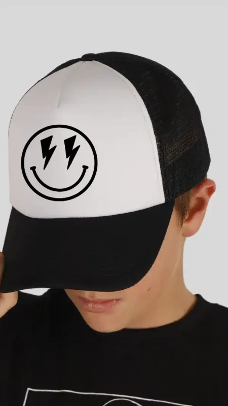 KIDS ELECTRIC SMILEY CAP