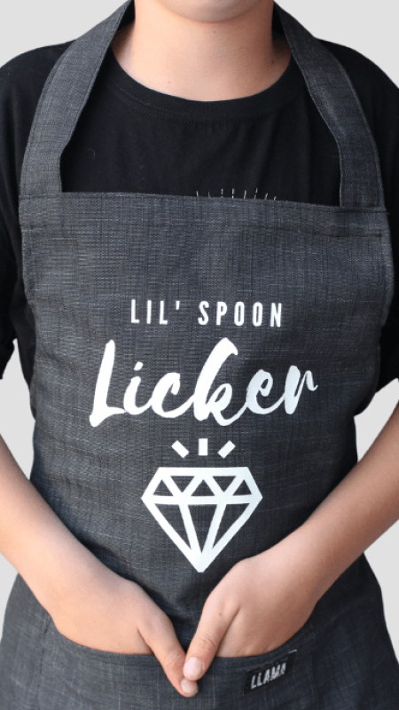 PHOENIX-AND-THE-LLAMA-LIL-SPOON-LICKER-BAKER-GREY-cotton-denim-kids-unisex-4