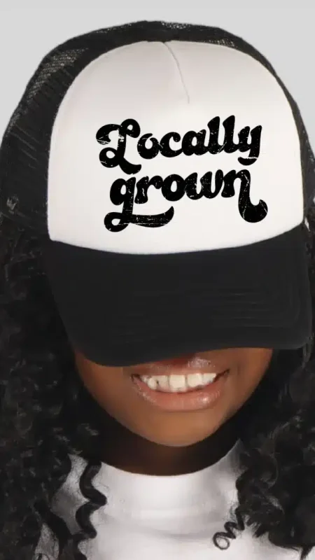 KIDS LOCALLY GROWN CAP