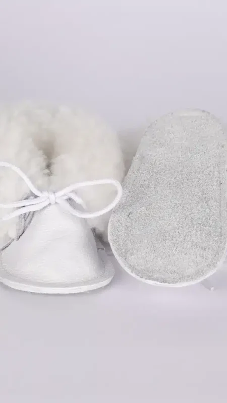 sheepskin baby shoes