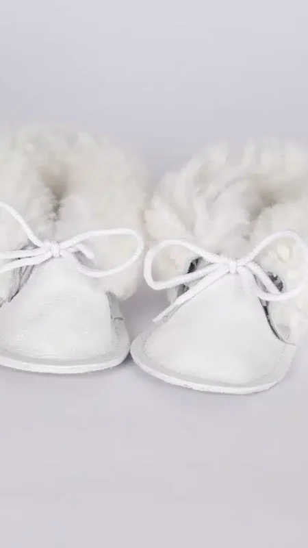 sheepskin baby shoes